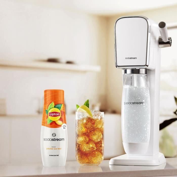 Concentrados SODASTREAM - Pack de 6 Concentrados Lipton Ice Tea - Hasta 54L de bebidas - 440 ml 2 Concentrados SODASTREAM - Pack de 6 Concentrados Lipton Ice Tea - Hasta 54L de bebidas - 440 ml 2