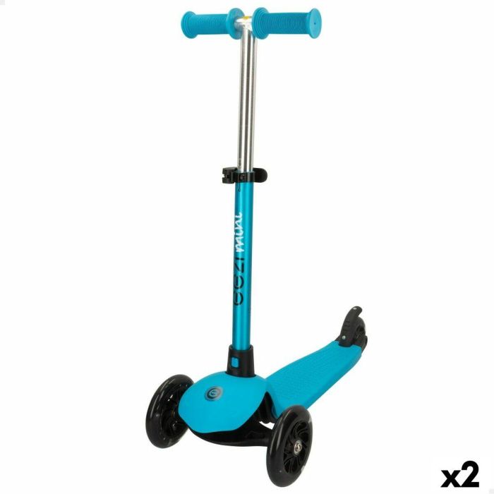 Patinete Scooter Eezi Azul 2 Unidades Patinete Scooter Eezi Azul 2 Unidades