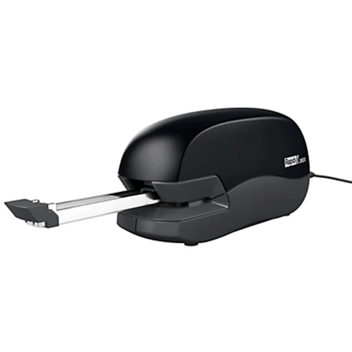 Rapid Grapadora Eléctrica 20ex - Capacidad 20 Hojas, Usa Grapas 24/6 y 26/6, Color Negro 2