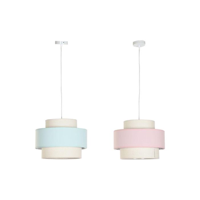 Lampara Techo Urban DKD Home Decor Verde Jade Rosa Palo 40 x 30 x 40 cm (2 Unidades) Lampara Techo Urban DKD Home Decor Verde Jade Rosa Palo 40 x 30 x 40 cm (2 Unidades)