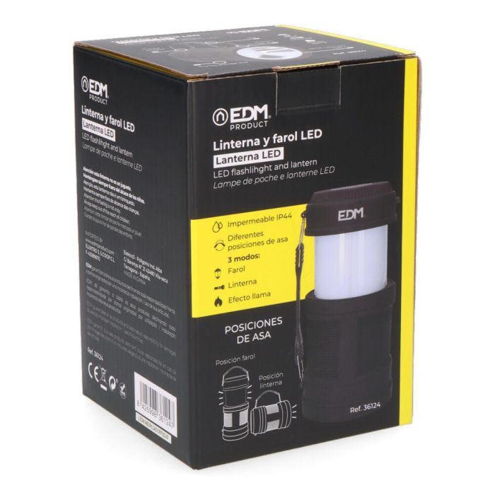 Linterna LED EDM Farol 3 W 5 W 300 Lm 4