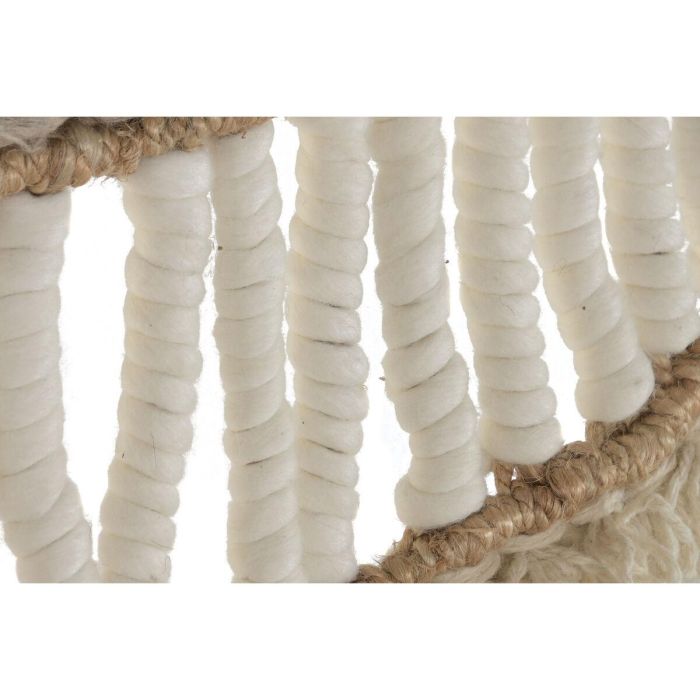 DKD Home Decor Tapiz Natural Beige 180 x 120 cm Lana Yute 3