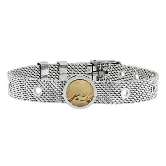 Pulsera Hombre Talent Jewels TJA-2-01-01-1-215 Plateado