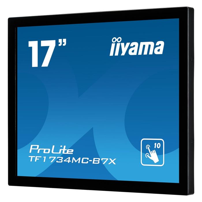 IIYAMA TF1734MC-B7X 43.0cm (17") 5:4 M-Touch HDMI+DP 1280x1024 SXGA LED TN Pantalla Táctil 10 Puntos Negro