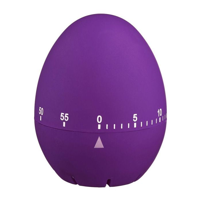 Collections Colors Temporizador de cocina tipo huevo con tacto de goma, Ø7,5 cm, Colores surtidos