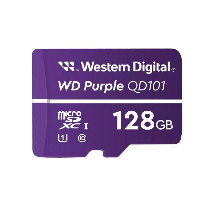 Western Digital WD Purple SC Ultra Endurance microSD Card 128GB para Cámaras de Seguridad y Vigilancia