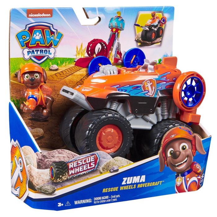 Spin Master SPI778988453377 PAW Patrol Zuma Figura y Vehículo con Ruedas de Rescate 0 Spin Master SPI778988453377 PAW Patrol Zuma Figura y Vehículo con Ruedas de Rescate 0