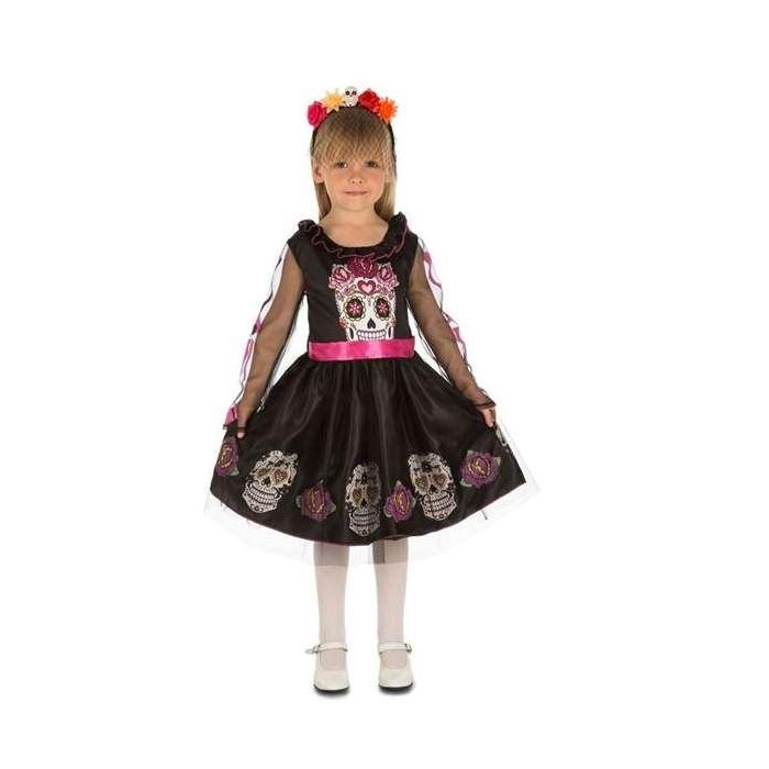 Disfraz calaverita talla 10-12 y 4 Disfraz calaverita talla 10-12 y 4