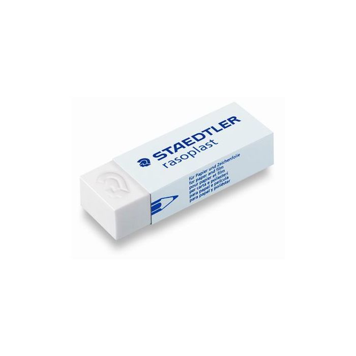 Goma De Borrar Staedtler Rasoplast 526 B20 20 unidades