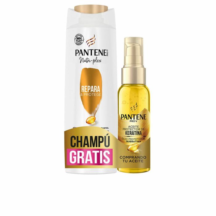 Pantene Suave Y Liso Aceite Seco Argán Lote 2 Pz