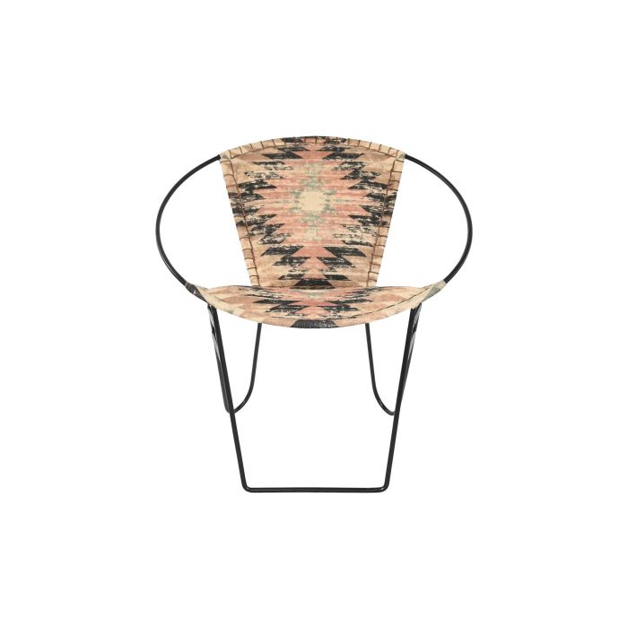 Silla DKD Home Decor Multicolor 76 x 76 x 63 cm 4 Silla DKD Home Decor Multicolor 76 x 76 x 63 cm 4