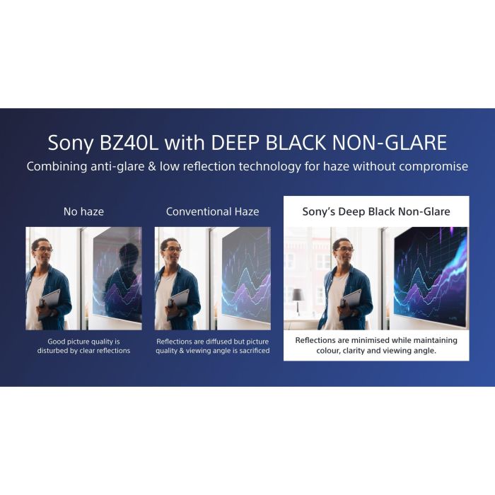 Sony FW-75BZ40L Pantalla Profesional LCD 75" (190,5 cm) 4K Ultra HD para Señalización Digital 24/7 9 Sony FW-75BZ40L Pantalla Profesional LCD 75" (190,5 cm) 4K Ultra HD para Señalización Digital 24/7 9