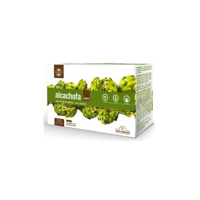 DIETMED Alcachofa Forte 900Mg 20 Ampollas - Protector Hepático, Depurativo y Digestivo