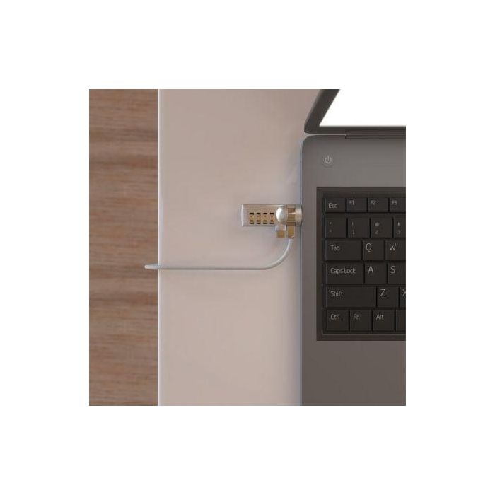 Aisens Cable De Seguridad Con Cerradura De Combinacion Para Ordenador, Portatil, Monitor 1,5 M 4