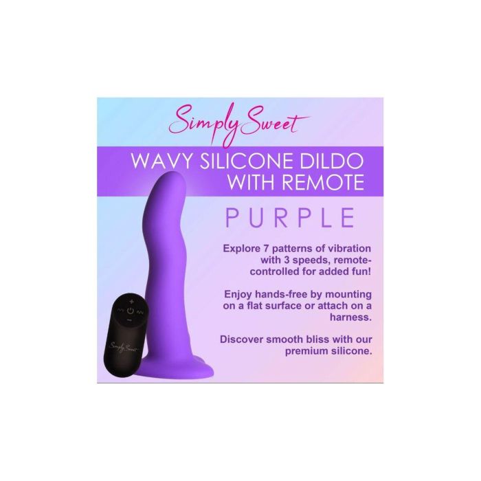 Vibrador Punto G XR Morado Silicona 3