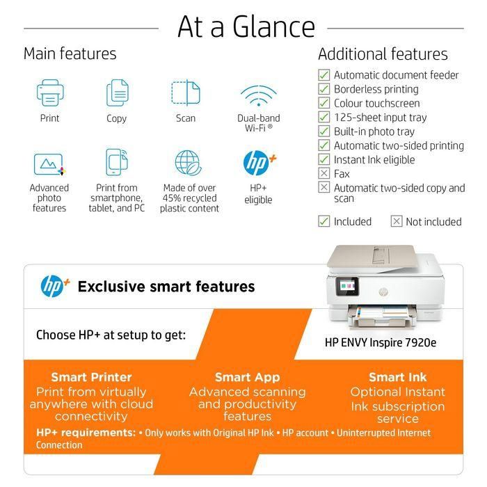 HP ENVY Inspire 7920e All-in-One Printer 4 HP ENVY Inspire 7920e All-in-One Printer 4