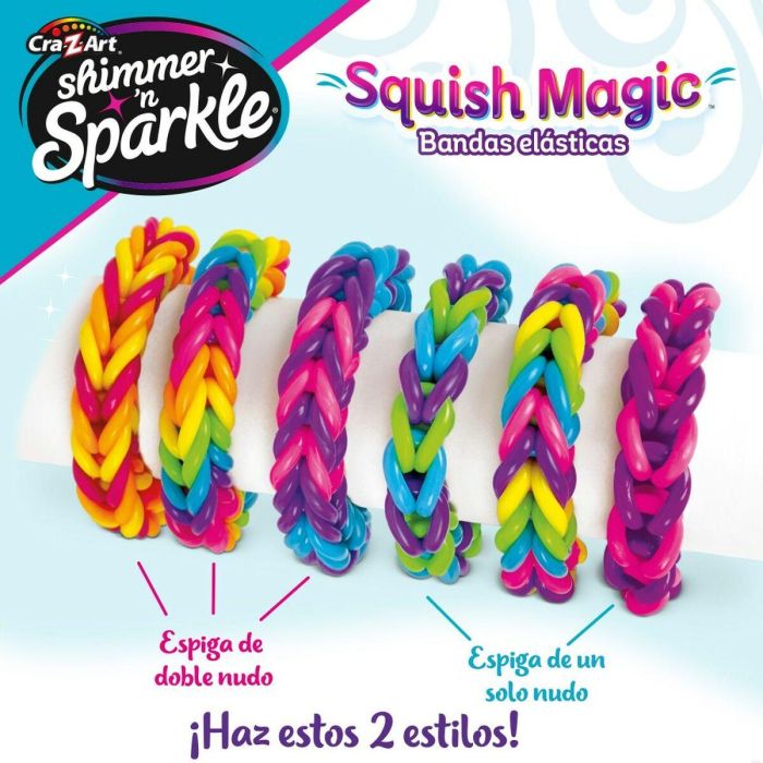 Kit Creación de Pulseras Cra-Z-Art Plástico 3,4 x 0,3 x 2,7 cm 4 x 8 x 3,5 cm (4 Unidades) 5 Kit Creación de Pulseras Cra-Z-Art Plástico 3,4 x 0,3 x 2,7 cm 4 x 8 x 3,5 cm (4 Unidades) 5