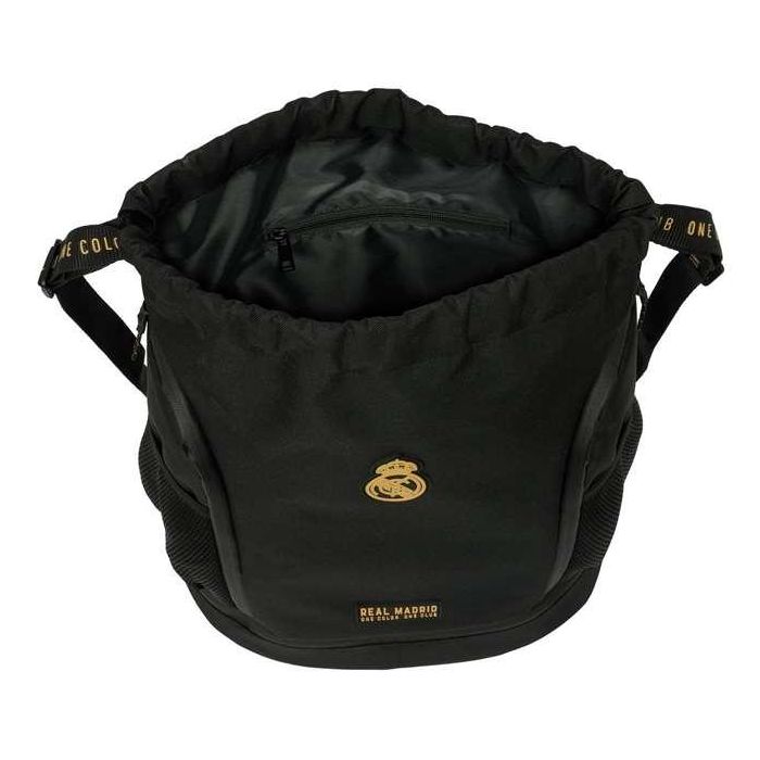 Mochila Saco Infantil Real Madrid C.F. Negro 35 x 40 x 1 cm 6
