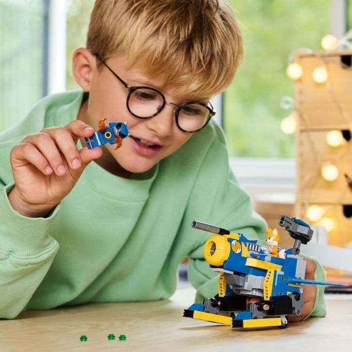 Juego de construccion ciclón vs metal sonic lego sonic 4
