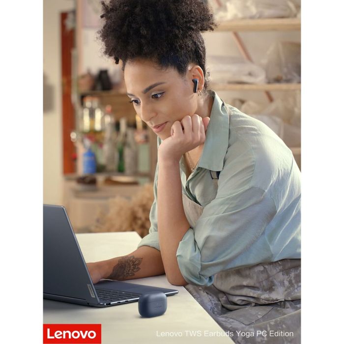 Auriculares Inalámbricos con Estuche de Carga Lenovo TWS YOGA PC Edition 2
