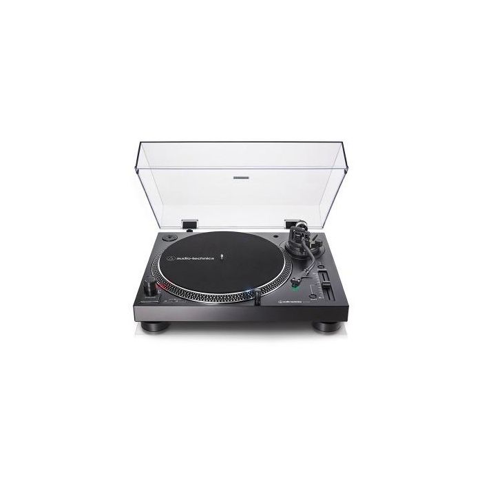 Audio-Technica AT-LP120XUSB Tocadiscos de Tracción Directa Manual Negro con Salida USB 1