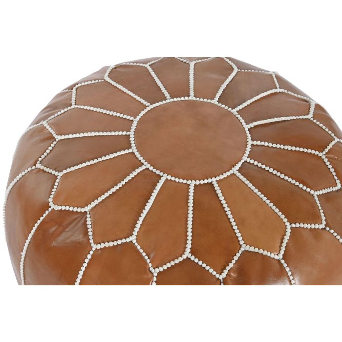 DKD Home Decor Loft Cojín Suelo Camel Polipiel 50 x 50 x 40 cm 1 DKD Home Decor Loft Cojín Suelo Camel Polipiel 50 x 50 x 40 cm 1