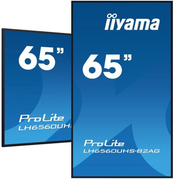 iiyama 65" Pantalla Profesional UHD 4K Panel VA 500cd/m², Anti-reflejos, Android 11, 24/7, HDMI, WiFi, Soporte Pared 0 iiyama 65" Pantalla Profesional UHD 4K Panel VA 500cd/m², Anti-reflejos, Android 11, 24/7, HDMI, WiFi, Soporte Pared 0
