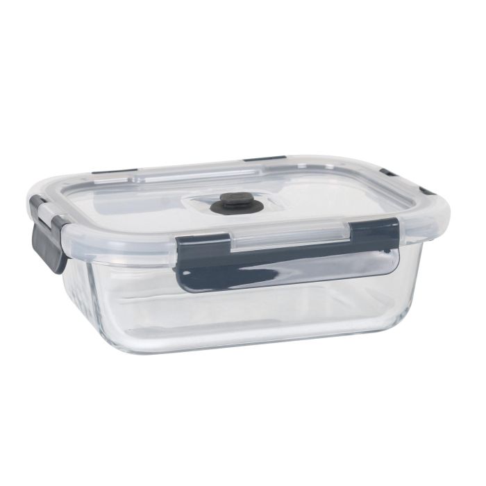 Fiambrera rectangular con tapa Quttin 18.4 x 14 cm (6 Unidades) 6 Fiambrera rectangular con tapa Quttin 18.4 x 14 cm (6 Unidades) 6