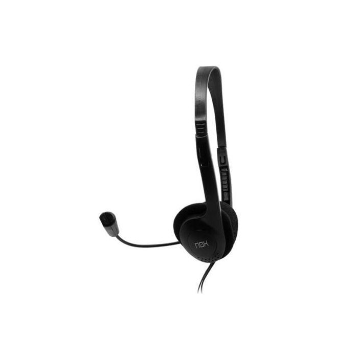 Auriculares con Micrófono Nox-Xtreme Voice One Negro 1