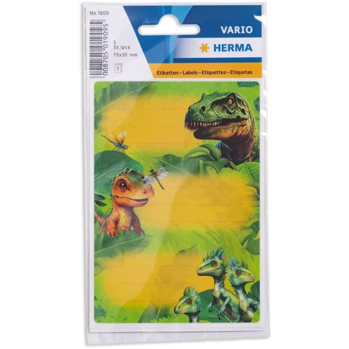 HERMA Schuletiketten Vario Dino World 0 HERMA Schuletiketten Vario Dino World 0