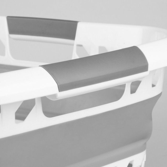 Cesta Plegable para la Ropa Aktive Polipropileno TPR 61 x 7,5 x 43 cm 61 x 28 x 43 cm (4 Unidades) 1