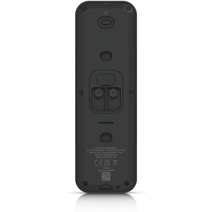Ubiquiti G4 Doorbell Pro Videoportero WiFi, Cámara Dual 5MP y 8MP, Visión Nocturna, Audio Bidireccional, Pantalla Programable y Luz 3
