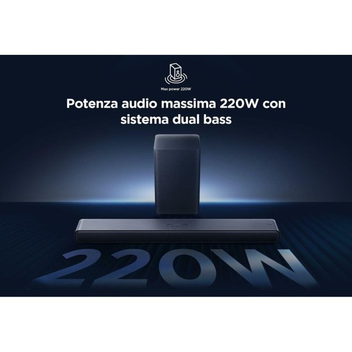 Barra de Sonido TCL S55HE Negro 40 W 60 W 7