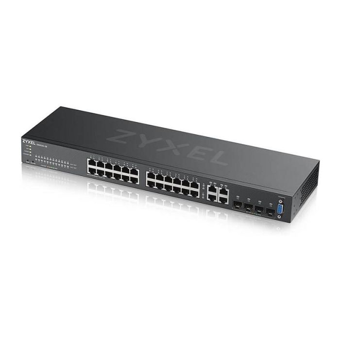 Zyxel GS2220-28-EU0101F Switch Gestionado L2 Gigabit Ethernet Negro 24 Puertos