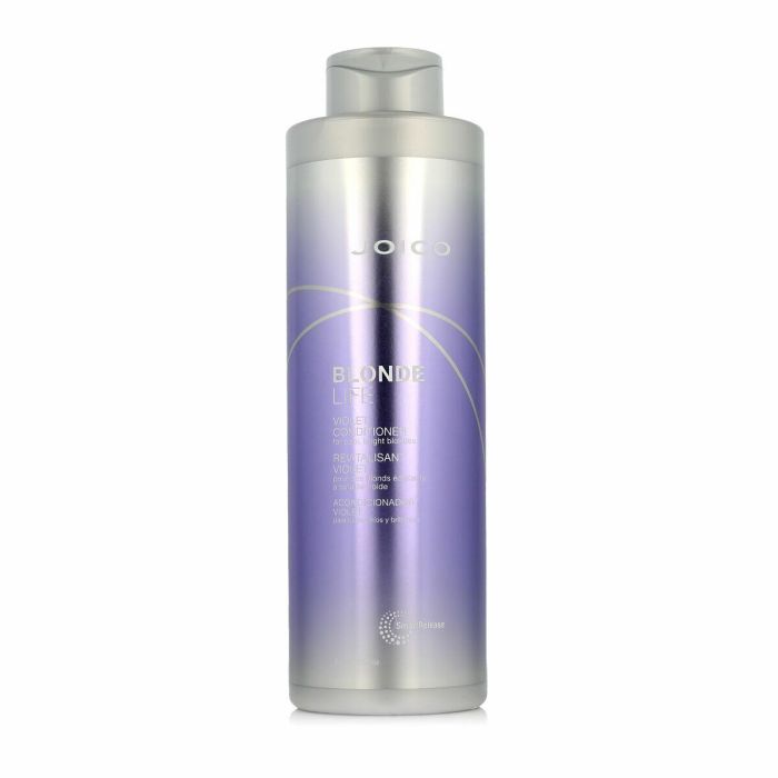 Joico Acondicionador Matizador Violeta Blonde Life para Cabello Rubio, Anticobrizo y Nutritivo 1000ml