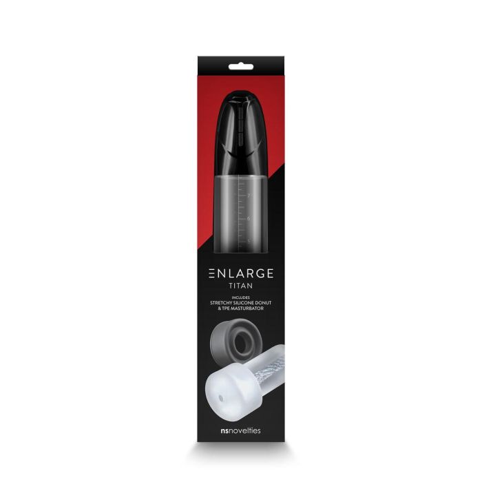 Bomba para el Pene NS Novelties Titan Negro 4 Bomba para el Pene NS Novelties Titan Negro 4