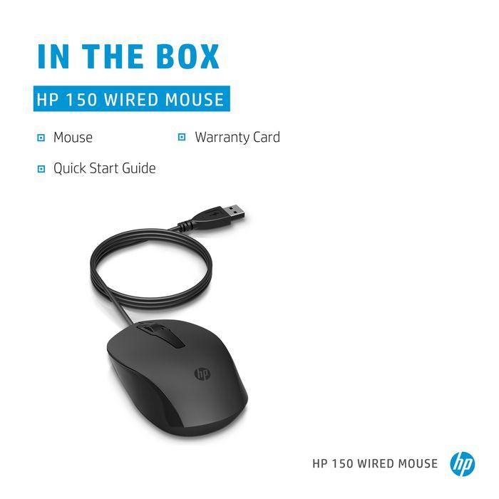 HP 150 Wired Mouse 8 HP 150 Wired Mouse 8