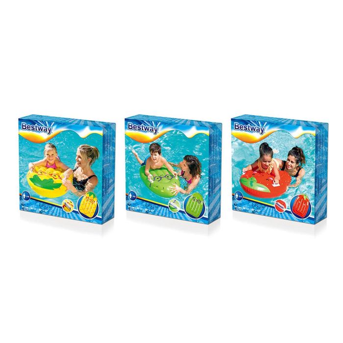 Bestway Colchoneta Hinchable Surf con Asas Color Surtido 84x56 cm +3 a 8 Años Playa y Piscina 42049 2