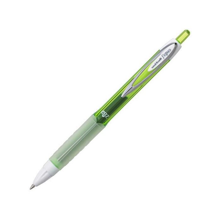 Uniball Rollerball Signo Umn-207F Retráctil 0.7 mm Verde Caja 12 Ud Uniball Rollerball Signo Umn-207F Retráctil 0.7 mm Verde Caja 12 Ud