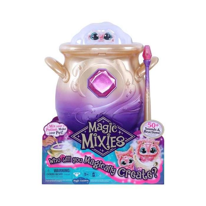 My Magic Mixie Caldero Mágico Rosa - Elabora Pócima para Descubrir Peluche Interactivo con Luz y Sonido (4+ Años) 0 My Magic Mixie Caldero Mágico Rosa - Elabora Pócima para Descubrir Peluche Interactivo con Luz y Sonido (4+ Años) 0