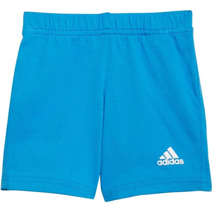 Conjunto Deportivo para Niños Adidas Essentials Azul Gris 9-12 Meses 4