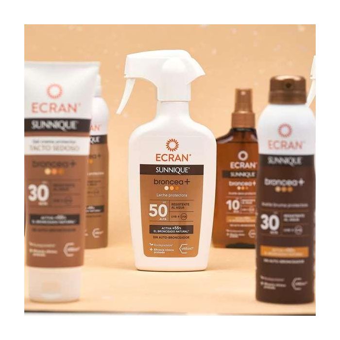 Ecran Aceite Protector Bronceador F10 200ml 4