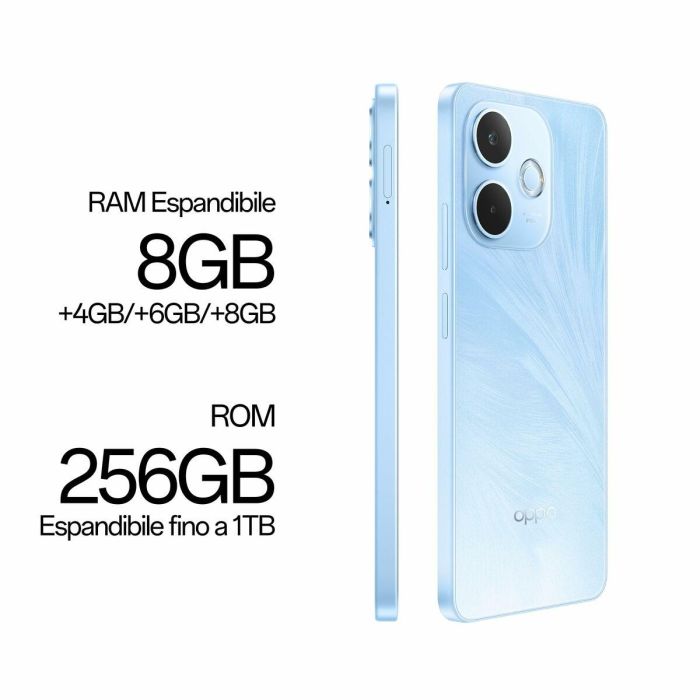 Oppo A5 Pro 110010348164 Smartphone 8GB RAM 256GB Almacenamiento 6.67" Azul Cielo IP69 Batería 5800 mAh 14