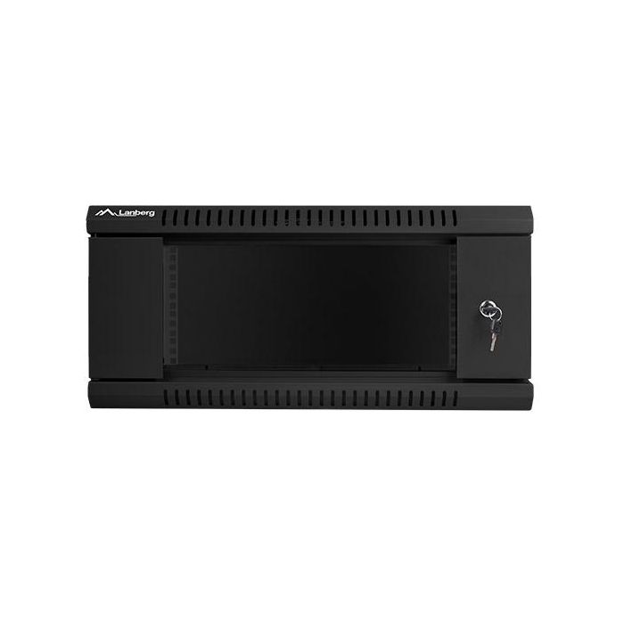 Lanberg WF01-6404-10B Armario Rack 4U 600x450mm Montaje en Pared Autoensamblable Negro IP20 Acero 4 Lanberg WF01-6404-10B Armario Rack 4U 600x450mm Montaje en Pared Autoensamblable Negro IP20 Acero 4