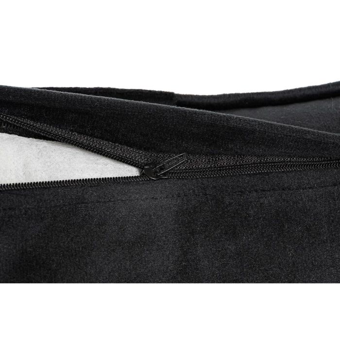 DKD Home Decor Cojín Árabe Negro de Poliéster 10x50x30 cm con Cremallera Oculta 3 DKD Home Decor Cojín Árabe Negro de Poliéster 10x50x30 cm con Cremallera Oculta 3