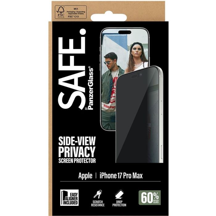 PanzerGlass SAFE. by ® Schutzglas iPhone 17 Pro Max/UWF Protector de Pantalla 2