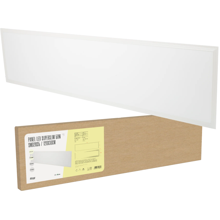 BX3 LIGHT Panel LED Modular Empotrable 50W 1200x300 mm 6000K Blanco Frío PBD-30120-CW