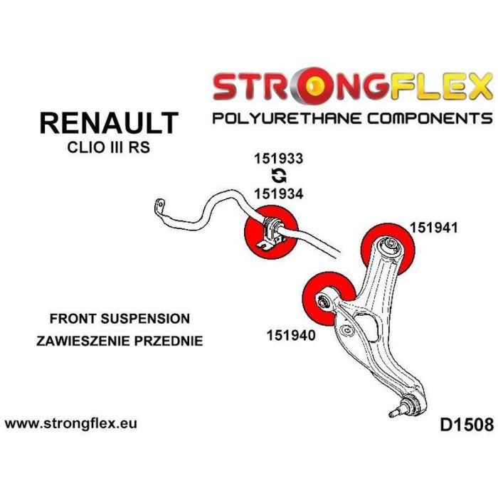 Silentblock Strongflex STF151941BX2 (2 pcs) 1 Silentblock Strongflex STF151941BX2 (2 pcs) 1