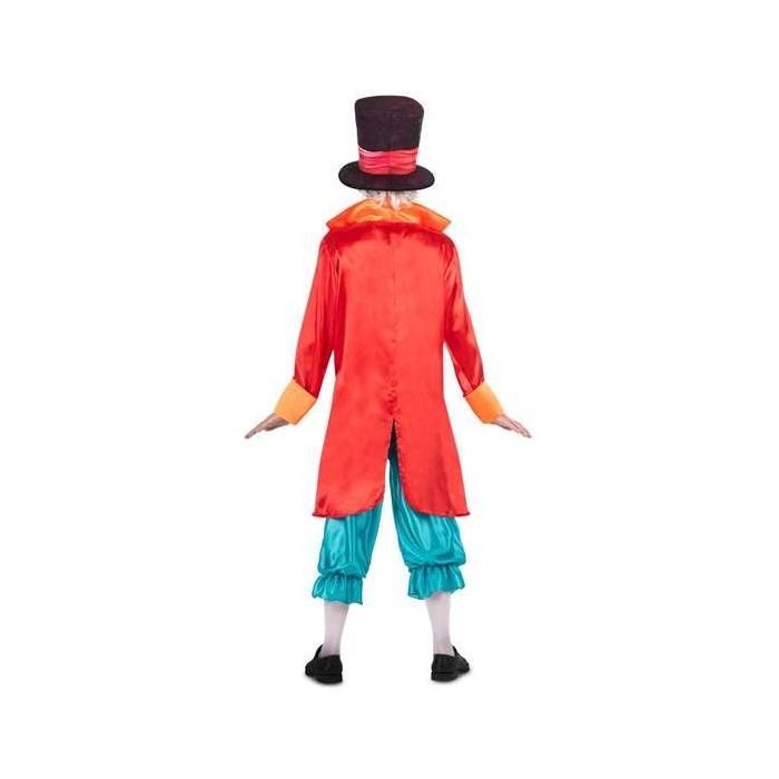 Disfraz sombrerero loco sombrero, cuello con pajarita, chaqueta con chaleco y pantalón talla m 3 Disfraz sombrerero loco sombrero, cuello con pajarita, chaqueta con chaleco y pantalón talla m 3