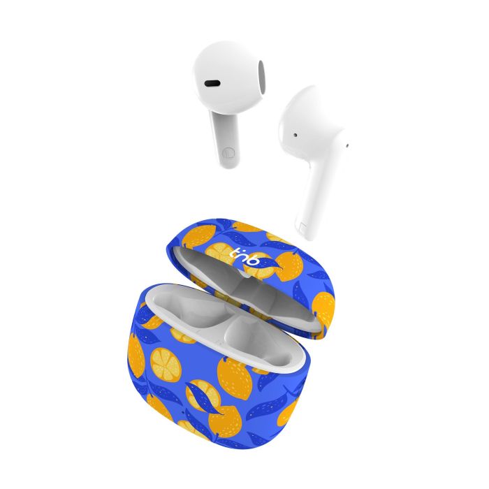 TNB Auriculares inalambricos coleccion LEMON - Blue and Yellow